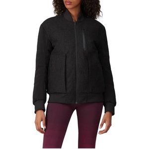 Lululemon Athletica Roam Far Wool Bomber Jacket size 8